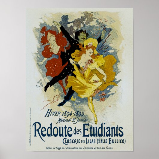 Redoute des Etudiants Poster (Voorkant)