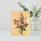 Redoute Flower Bouquet Briefkaart (Staand voorkant)