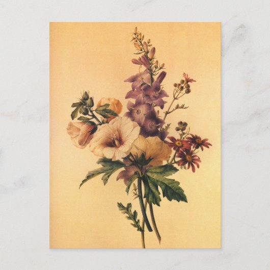 Redoute Flower Bouquet Briefkaart (Voorkant)