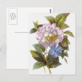  Redoute Flower Bouquet Briefkaart (Voorkant / Achterkant)