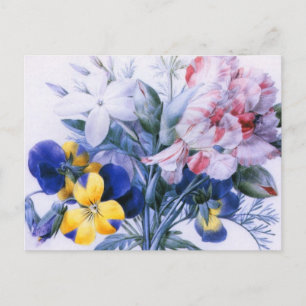 Redoute Flower Bouquet Briefkaart