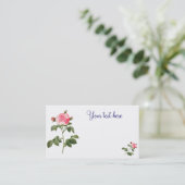 Redoute Flowers Visitekaartjes (Staand voorkant)