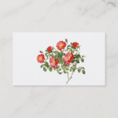 Redoute Flowers Visitekaartjes (Achterkant)