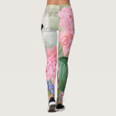 Redoute Flowers Yoga-Leggings Leggings (Achterkant)