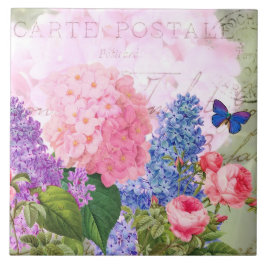 Redoute Franse keramische tegel voor het kleerhoes Tegeltje