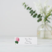Redoute Hydrangea Aangepaste Visitekaartjes (Staand voorkant)