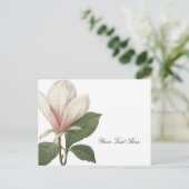 Redoute Magnolia Briefkaart (Staand voorkant)