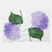 Redoute Paarse hydrangea Flowers Kitchen Towel Theedoek (Horizontaal)