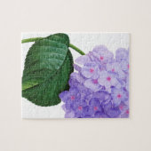 Redoute Paarse Hydrangea Legpuzzel (Horizontaal)