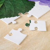 Redoute Paarse Hydrangea Legpuzzel (Zijkant)