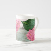 Redoute Pink Hydrangea Mok Cup (Voorkant rechts)