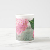 Redoute Pink Hydrangea Mok Cup (Voorkant)