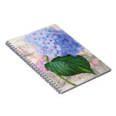 Redoute Pink Hydrangea Notitieboek (Rechterzijde)