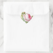Redoute Roos Heart Shape Stickers (Tas)