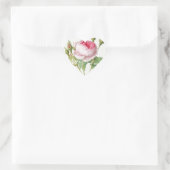 Redoute Roos Heart Shape Stickers (Tas)