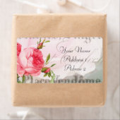  Redoute Roos Verzendlabels Etiket (Insitu)