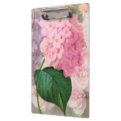 Redoute roze hydrangea Kantoor klembord (Links)