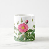 Redoute Roze Wild Roos Koffie Mok (Center)
