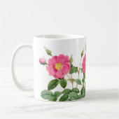 Redoute Roze Wild Roos Koffie Mok (Links)