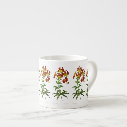 Redoute Tiger Lily Espresso Cup Espresso Kop (Voorkant rechts)