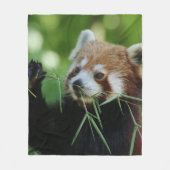 RedPanda 002 Fleece Deken (Voorkant)