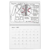 RedPenBlackPen 2021 Kalender (Mar 2027)