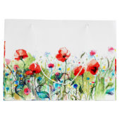 RedPoppies bloemontwerp Groot Cadeauzakje (Achterkant)