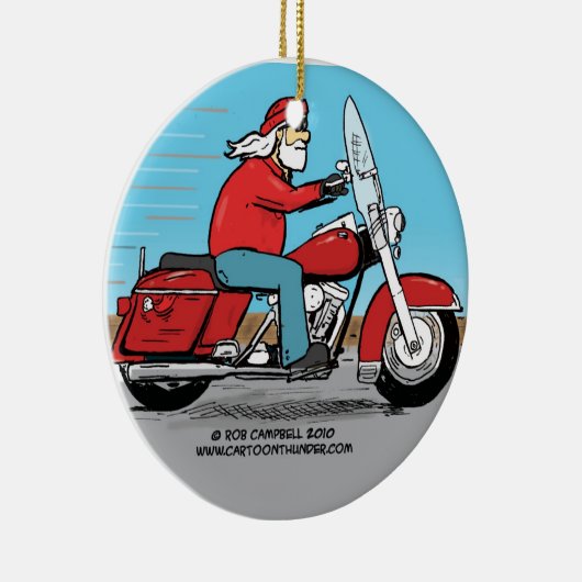 RedRoadGlide Keramisch Ornament (Rechts)