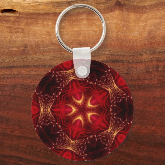 RedRoyale Fractal Sleutelhanger (Voorkant)