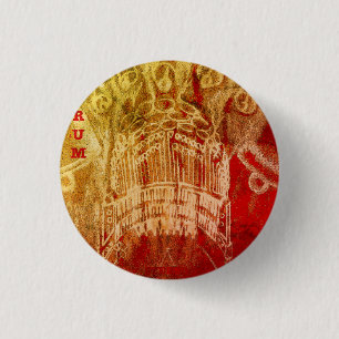 Redrum Album Art Ronde Button 3,2 Cm