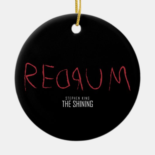 Redrum Keramisch Ornament (Voorkant)