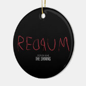 Redrum Keramisch Ornament (Links)