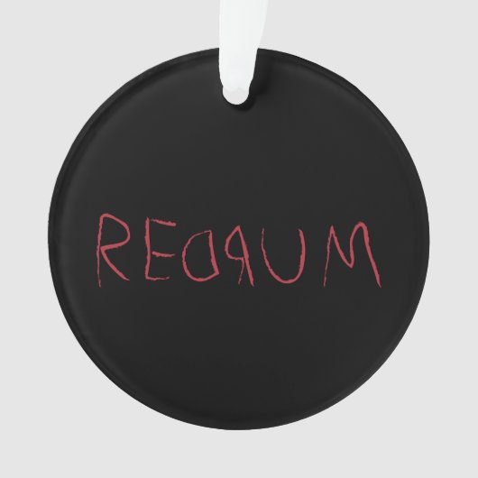 Redrum Ornament (voorkant)