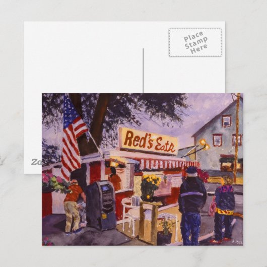 Red's Eats Lobster Shack Briefkaart (Voorkant / Achterkant)