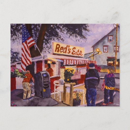 Red's Eats Lobster Shack Briefkaart (Voorkant)