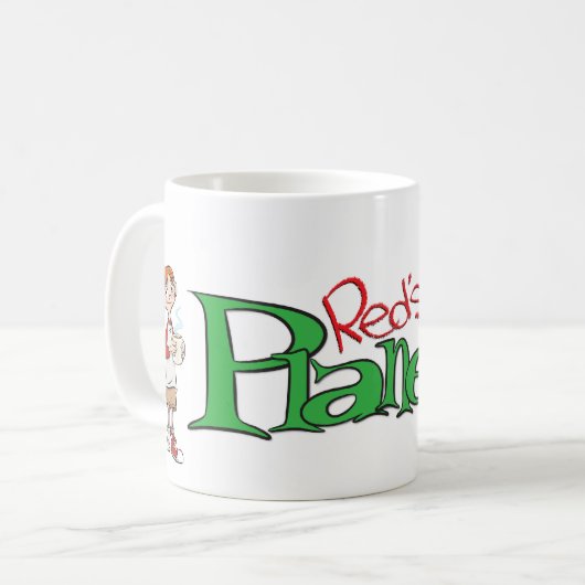 Red's Planet Mok (Voorkant links)