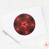RedStaro-Sticker Ronde Sticker (Envelop)