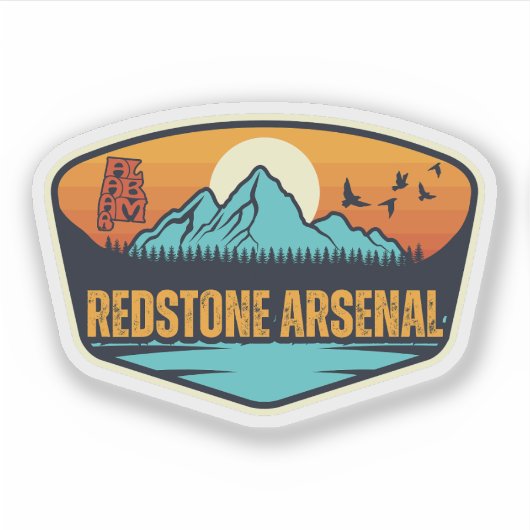 Redstone Arsenal, Alabama Sticker (Voorkant)