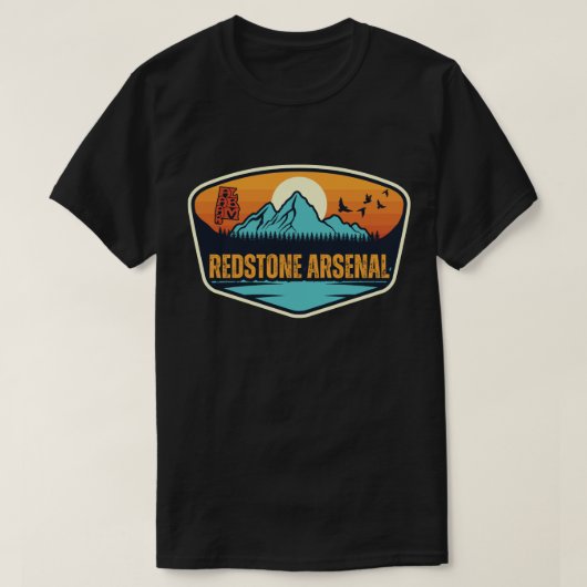 Redstone Arsenal, Alabama T-shirt (Design voorkant)
