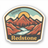 Redstone, Colorado Sticker (Voorkant)