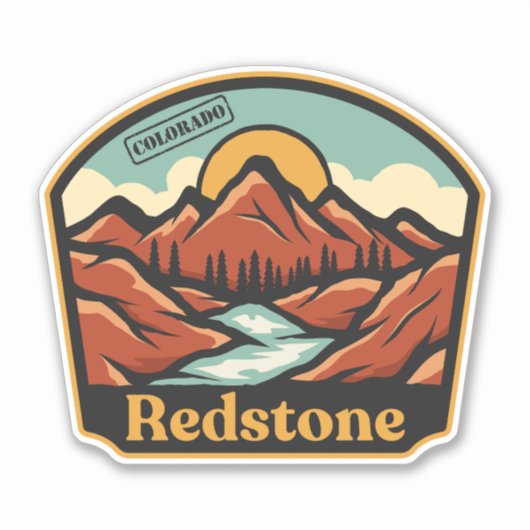 Redstone, Colorado Sticker (Voorkant)