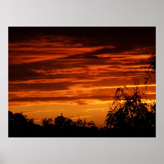 RedSunset Poster (Voorkant)