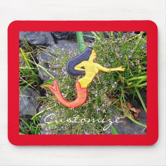 redtail sirena mermaid muismat (Voorkant)