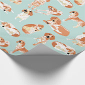 Redtick Coonhound Wrapping Paper Cadeaupapier (Hoek)