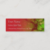 Redtown v2-profielkaart mini visitekaartje (Achterkant)