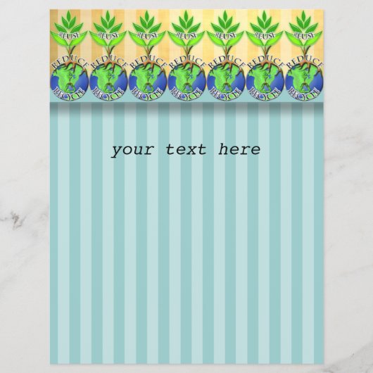 ReDuce gebruiken Recyclen Flyer (Voorkant)