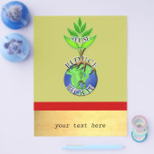 ReDuce gebruiken Recyclen Flyer (Enkel)