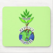 ReDuce gebruiken Recyclen Muismat (Voorkant)