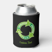 Reduce Hergebruik Recycling Kan Koeler (Blikje Voorkant)