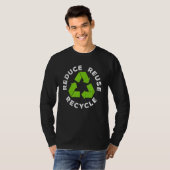 Reduce Reuse Recycle Earth Day 2023 T-shirt (Voorkant volledig)